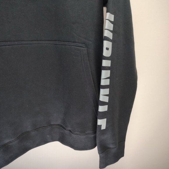 Nike We Are Warriors Hoodie Size XXL Black Embroidered Swoosh Logo Blue Tag - Picture 6 of 13